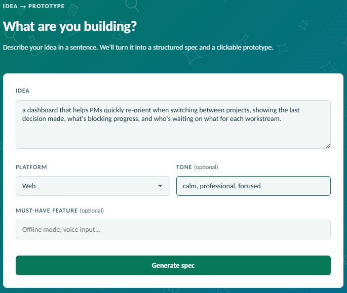 Idea to Prototype Pipeline — click to open tool